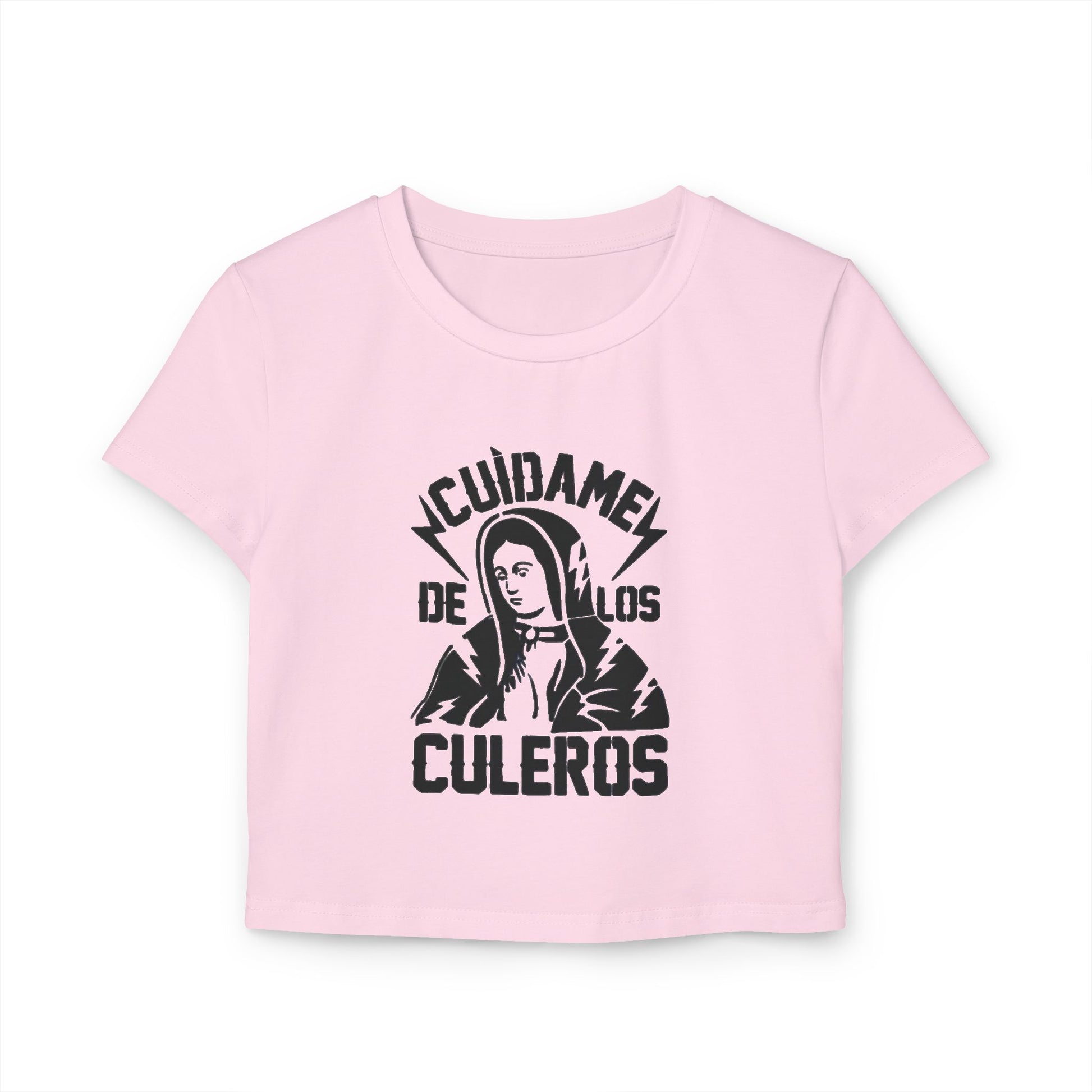 Cuida Me De Los Culeros Crop Tee