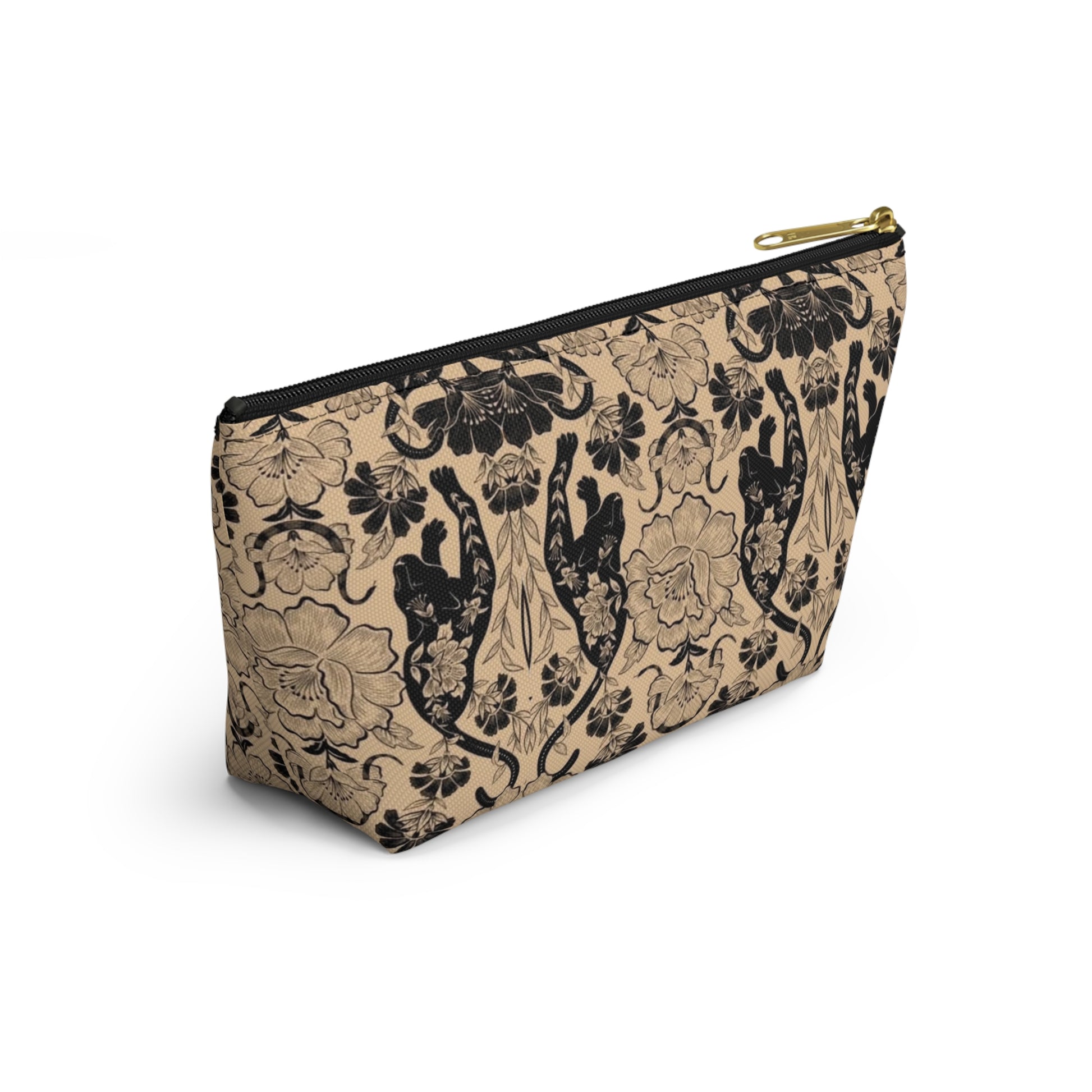 Panther Floral Bag
