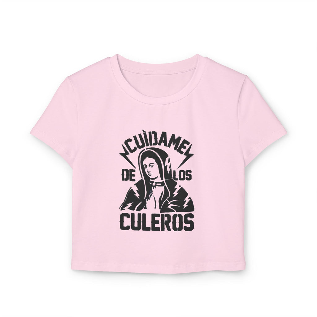 Cuida Me De Los Culeros Crop Tee