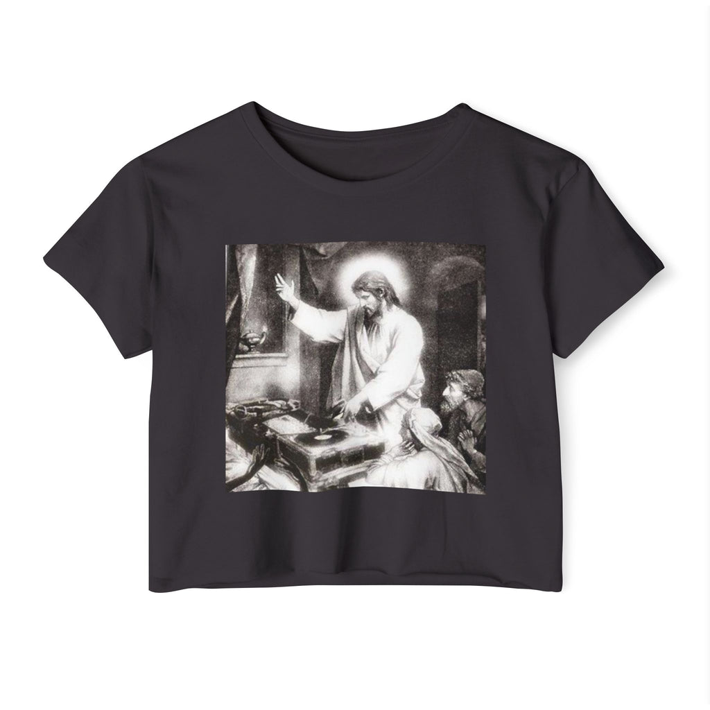 DJ Jesus Crop Tee