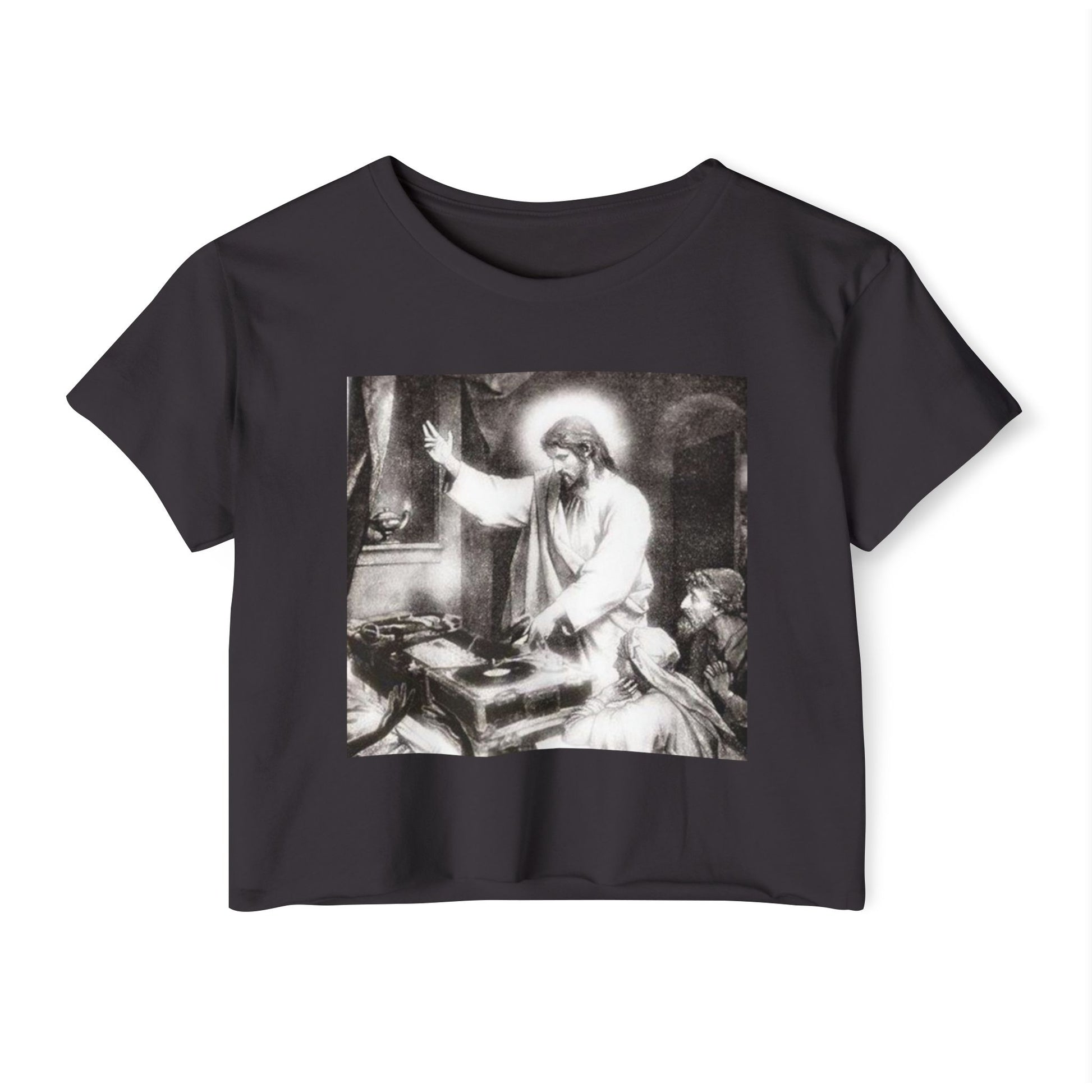 DJ Jesus Crop Tee
