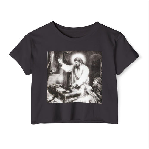 DJ Jesus Crop Tee