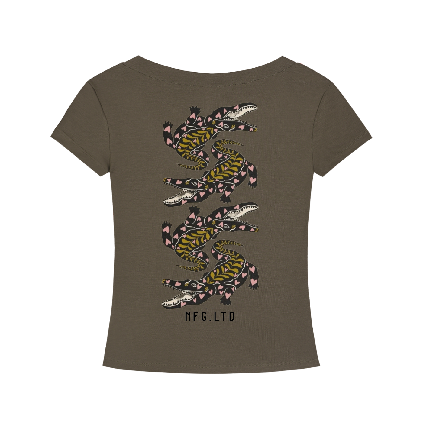 GATOR LOVE V NECK TEE