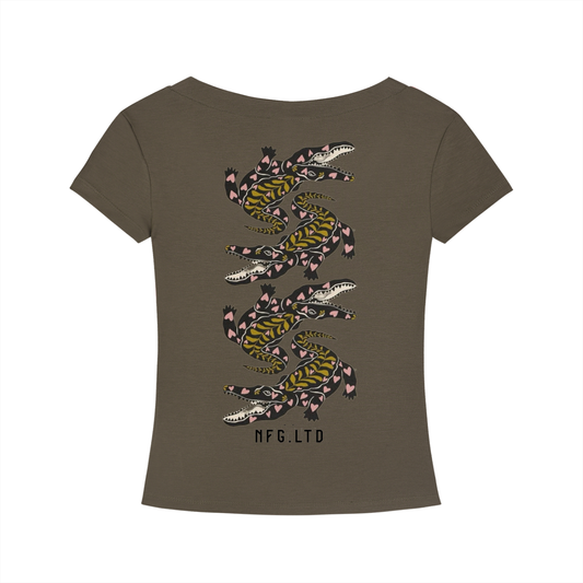 GATOR LOVE V NECK TEE