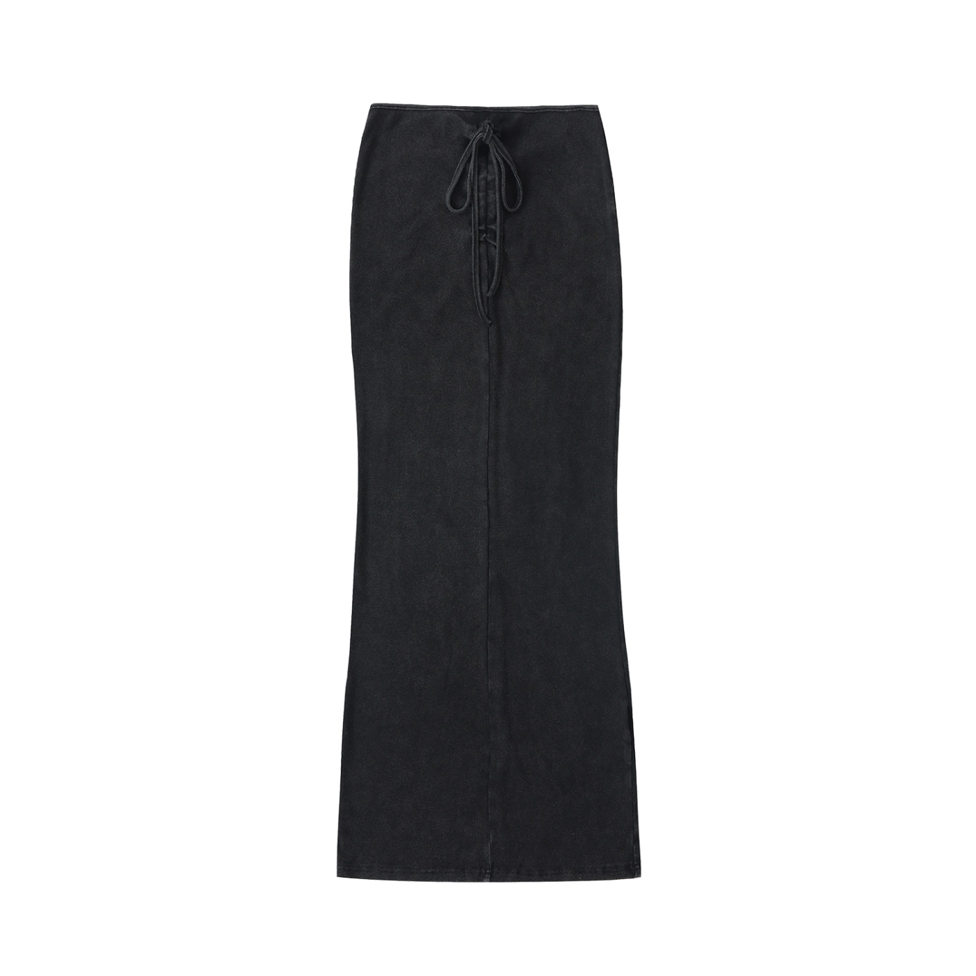 DRAWSTRING MAXI SKIRT